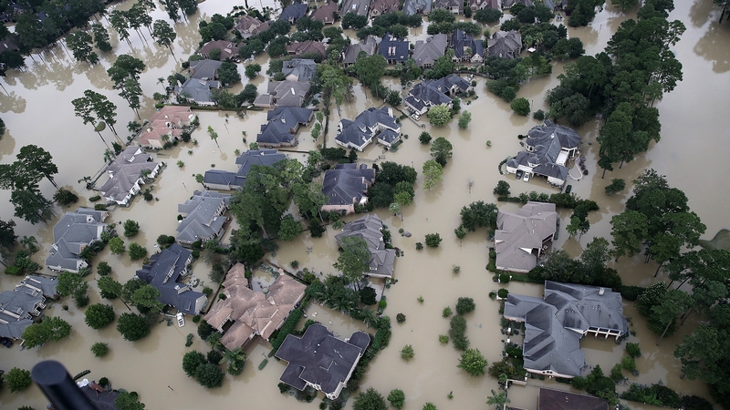 Hurricane Harvey disrupted US economic activity in the US last month