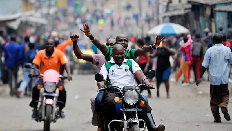 Some celebrated on the streets of Nairobi after the court ruling