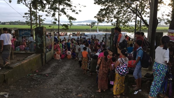 Some 389,000 Rohingyas have fled to Bangladesh since violence began last month