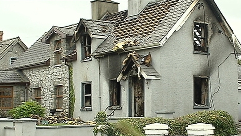 A second man was taken to Cork University Hospital after the blaze