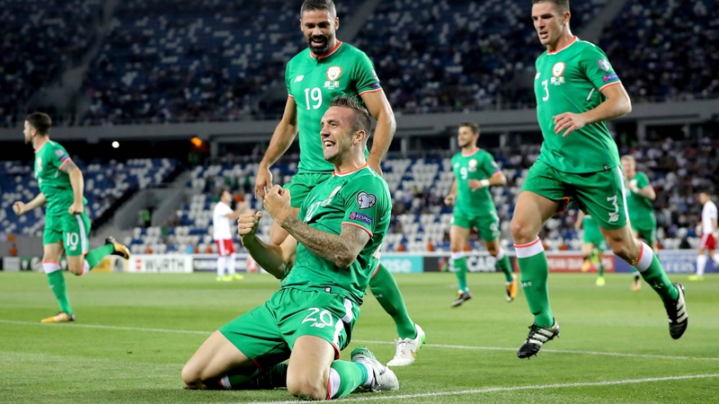 Shane Duffy scored Ireland's goal the last time they played in Georgia