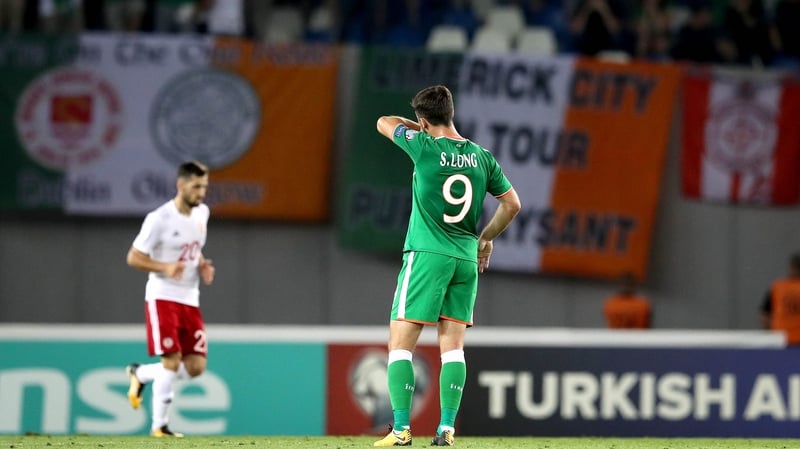 A dejected Shane Long