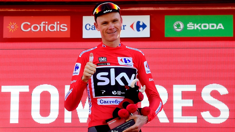 Chris Froome stretched his lead at the Vuelta