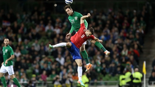 Ireland take on Serbia at Lansdowne Road