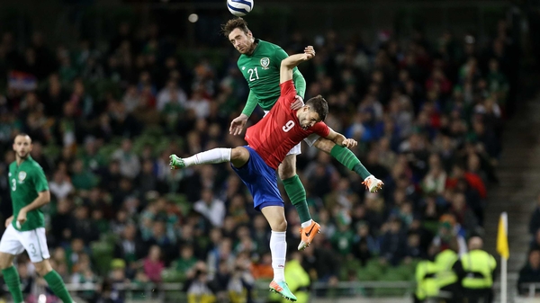 Ireland take on Serbia at Lansdowne Road