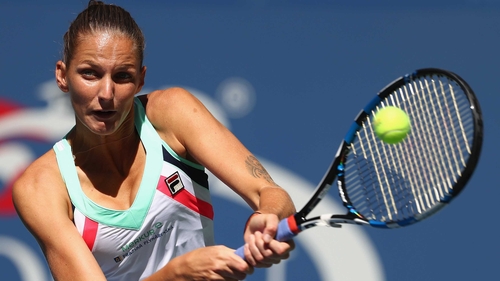 Karolina Pliskova cruised into the last eight