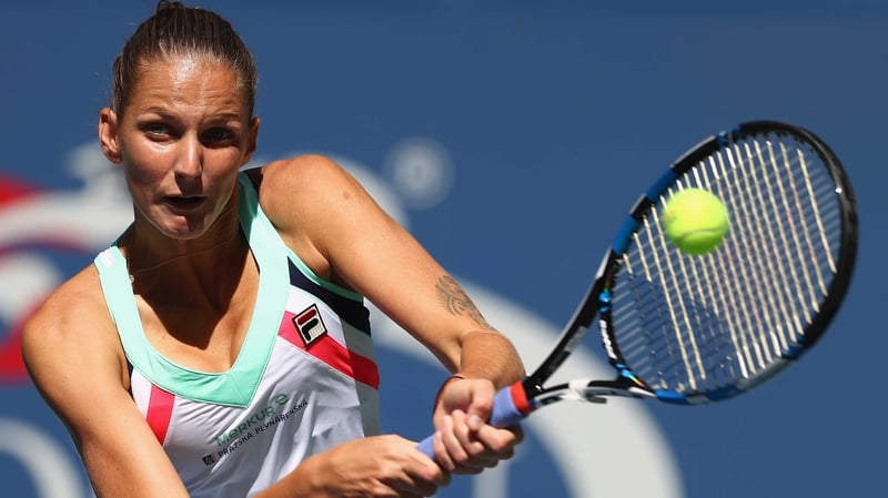 Karolina Pliskova cruised into the last eight