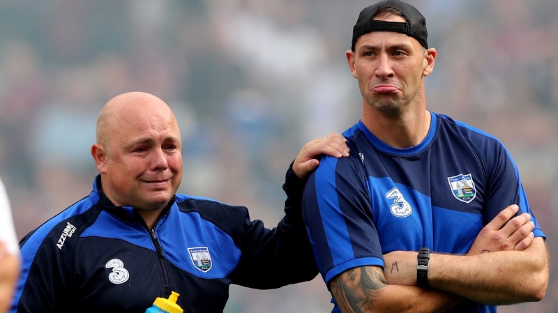 Derek McGrath (L) with selector Dan Shanahan