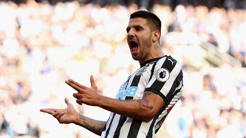 Aleksandar Mitrovic is currently serving a ban in the Premier League