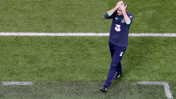 It was a frustrating night for Ireland manager Martin O'Neill