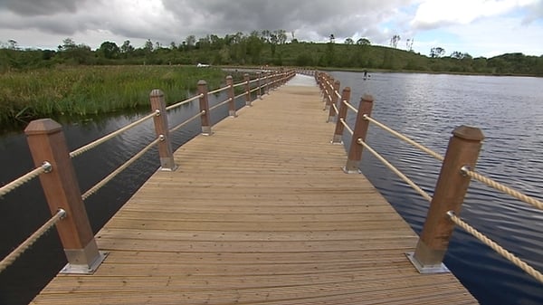 Walking on water - Leitrim's floating boardwalk
