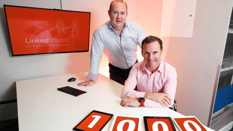 Linked Finance's Niall Dorrian and Big Red Cloud's Marc O'Dwyer