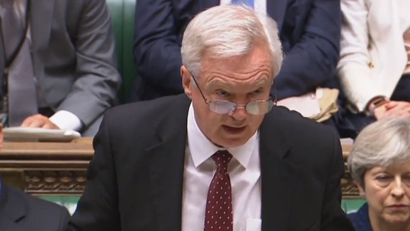 David Davis insisted that laws contained within the mammoth bill would not allow the government to bypass Parliament