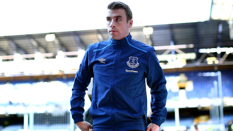 Seamus Coleman is back in training with Everton