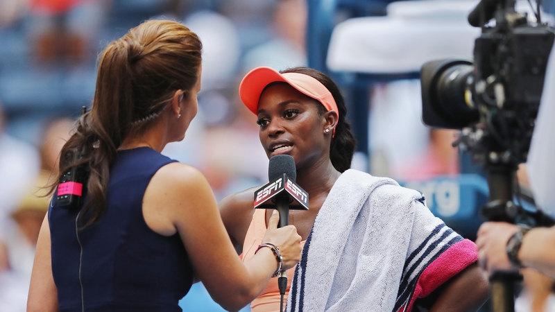 Sloane Stephens was ranked down at 934 only a month ago