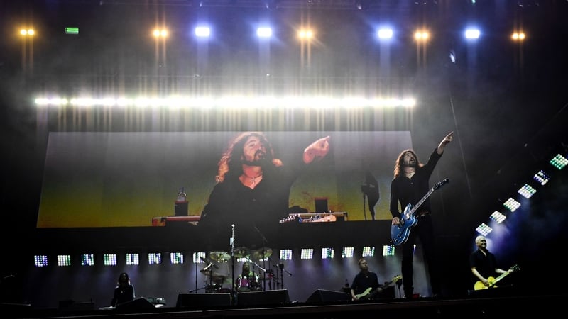 Dave Grohl - "If it wasn't for Ireland, I wouldn't be walking right now"