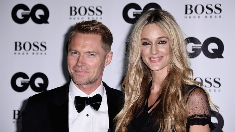Ronan and Storm Keating attend the GQ Men Of The Year Awards