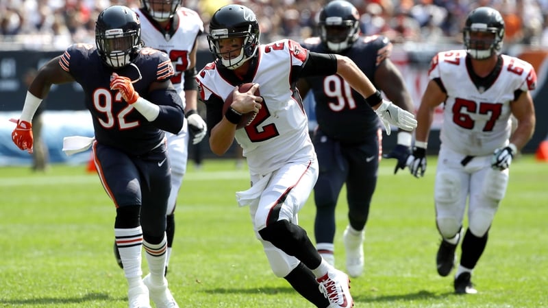 Matt Ryan shows he's got a ground game too