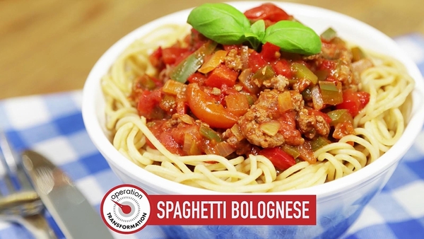 Spaghetti Bolognese: Operation Transformation