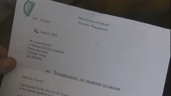Curragh Camp eviction notice