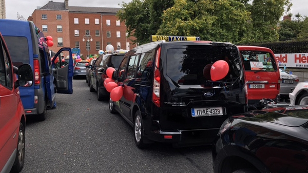 Dublin taxi drivers hold special children's outing
