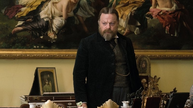 Eddie Izzard as Bertie in Victoria and Abdul