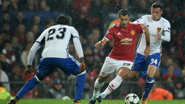 Henrikh Mkhitaryan - Manchester United v Basel