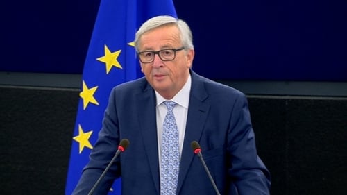 Jean-Claude Juncker said that the EU would have to respond if the US imposed tariffs on steel and aluminum imports from Europe