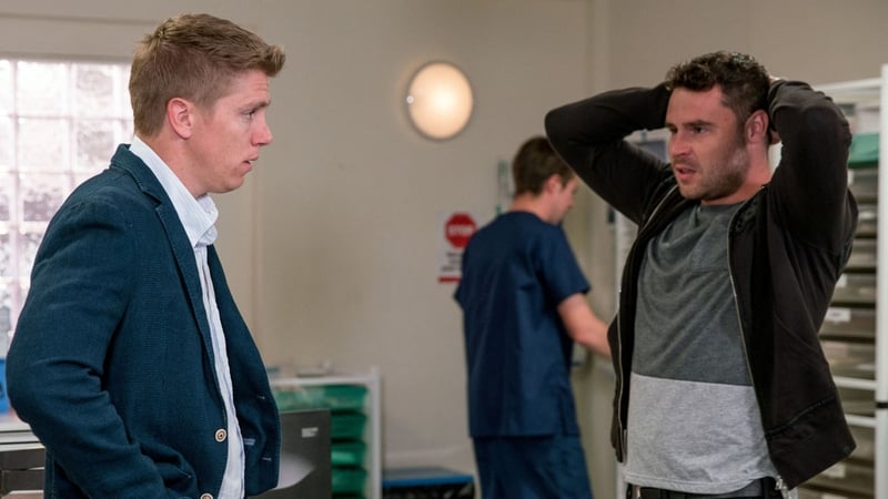 Aaron is furious when the truth about Robert's actions is uncovered