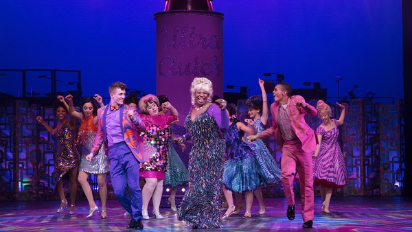 Brenda Edwards and the cast of Hairspray