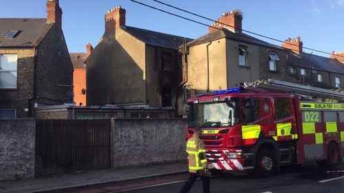 The fire broke out at around 7am