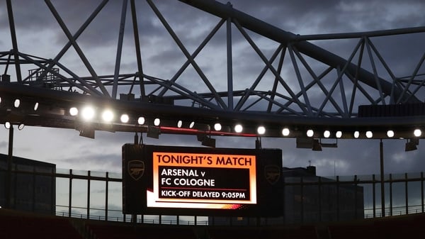 The group H clash was due to kick-off at 20:05