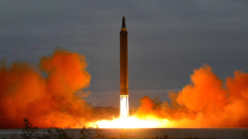 Nth Korea fired an intercontinental ballistic missile believed capable of hitting US the mainland last Wednesday