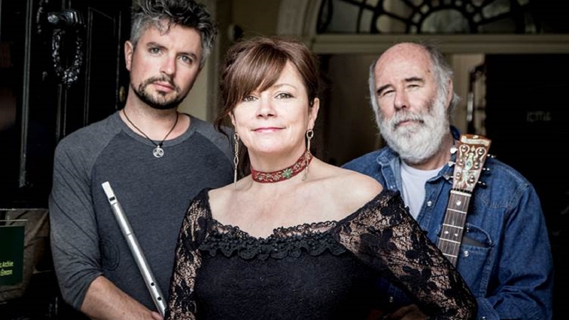 Jarlath Henderson, Cathy Jordan and Mick Daly - making a beautiful noise