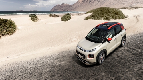 Space, light and colour splashes are being used to make the C3 Crossover stand out.