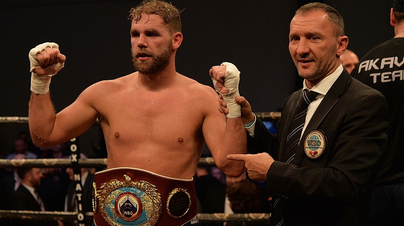 Billy Joe Saunders has a 26-0 record