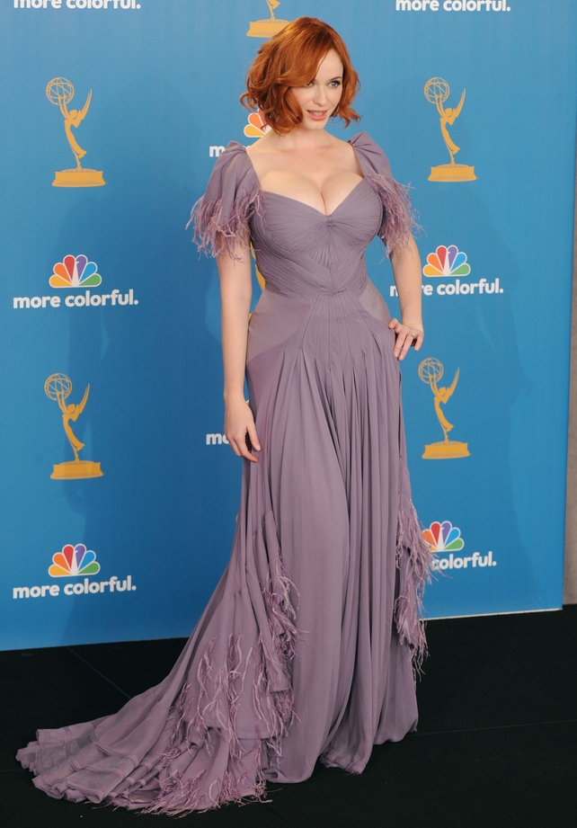 Christina Hendricks made headlines with this Zac Posen gown in 2010.