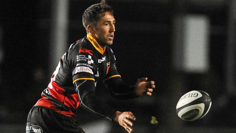 Gavin Henson in action against Connacht on Friday night