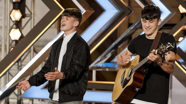Sean and Conor Price made it to the quarter-finals of The X Factor