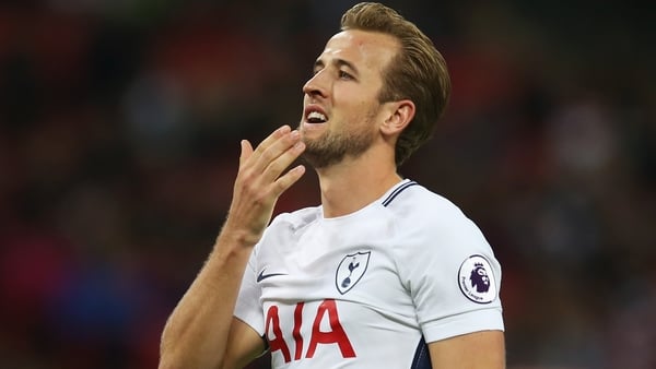 Harry Kane hit the woodwork for Spurs