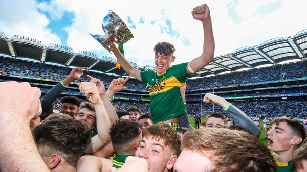 David Clifford captained the Kerry minors to their fourth All-Ireland title in a row