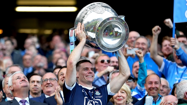 Captain Stephen Cluxton has lifted Sam Maguire three years in-a-row.
