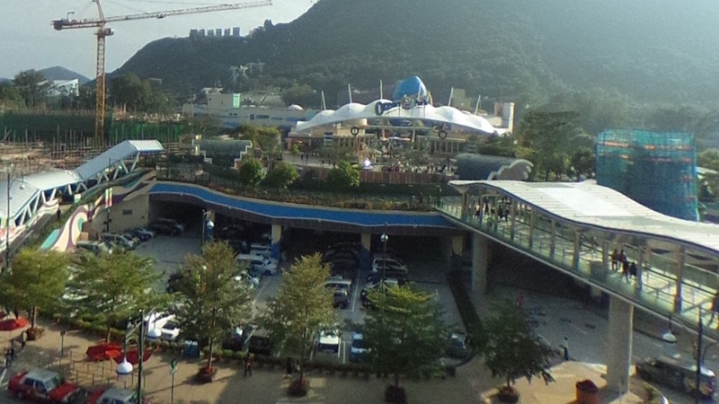 'Buried Alive' is part of a Halloween-themed festival at Ocean Park in Hong Kong (Pic: Google Maps)
