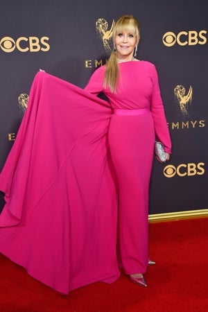 Mmm: This is hurting us, a lot, because we ALL love Jane Fonda but as amazing as she and this dress are, the hair and accessories are just not Fonda fantastic.