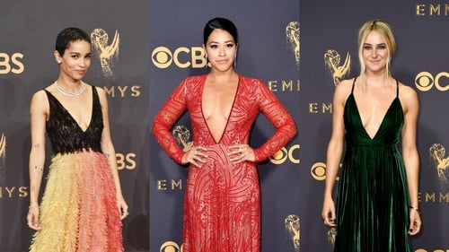 2017 Emmy Award Fashion Trends: Plunging Necklines