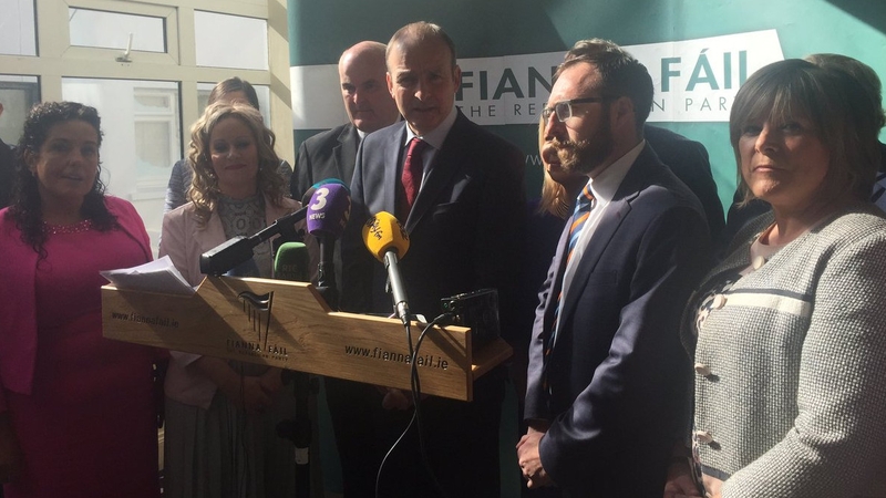 Micheál Martin said he wants to see fewer announcements and talk of reviews from Government and more action