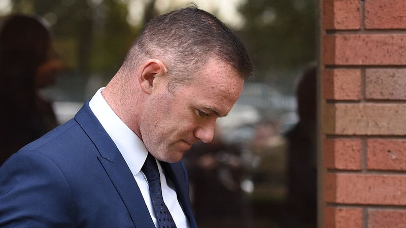 Wayne Rooney leaves Stockport Magsitrates Court