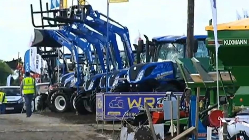 Adam Maguire talks to two Enterprise Ireland-supported startups at the Ploughing Championships
