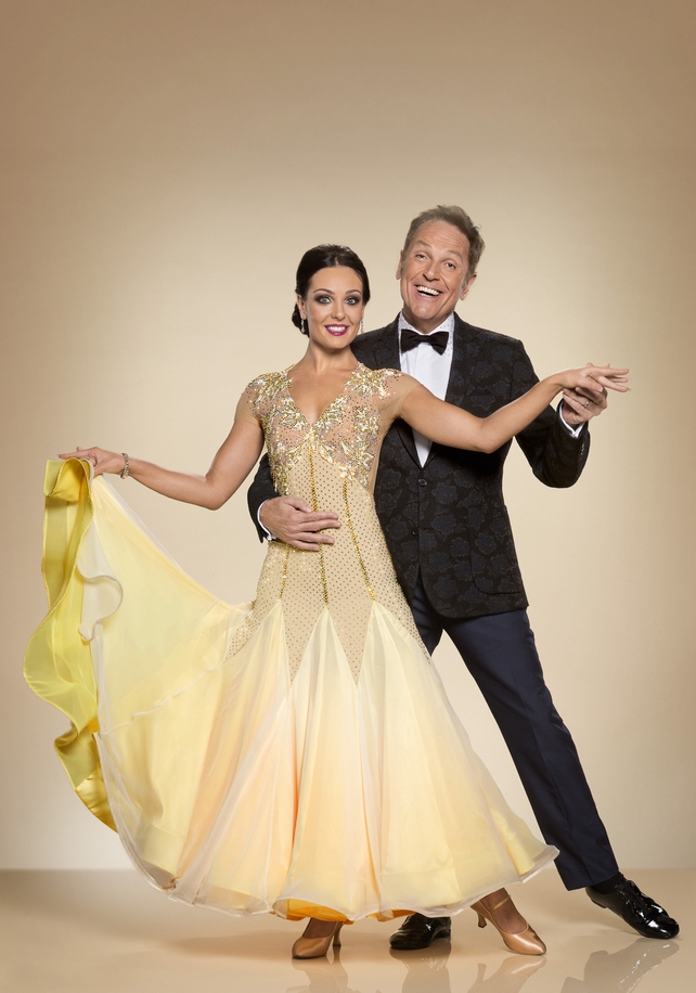 Brian Conley and Amy Dowden