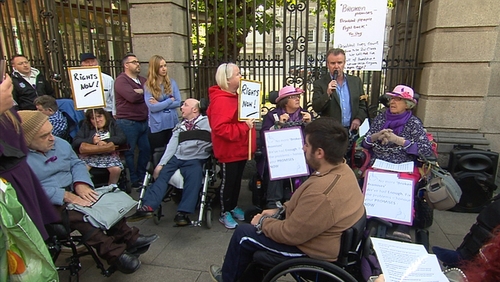 Protesters say the demonstration will continue overnight